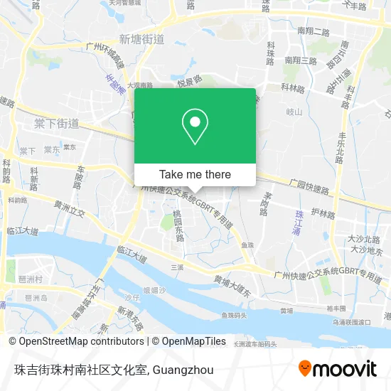 珠吉街珠村南社区文化室 map