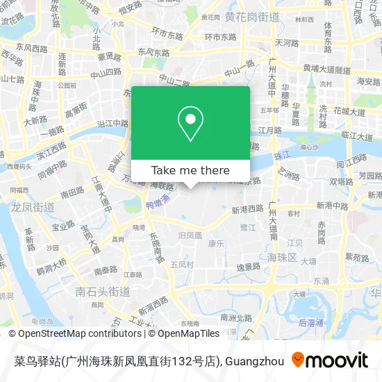 菜鸟驿站(广州海珠新凤凰直街132号店) map
