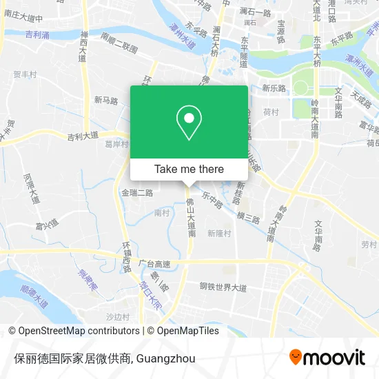 保丽德国际家居微供商 map