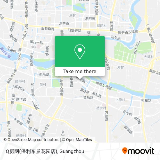 Q房网(保利东景花园店) map