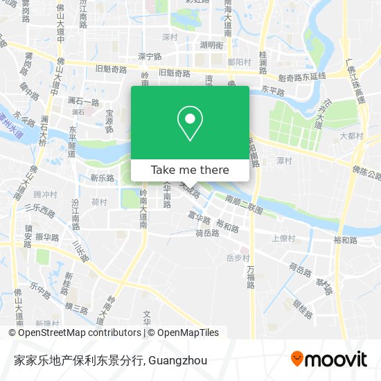 家家乐地产保利东景分行 map