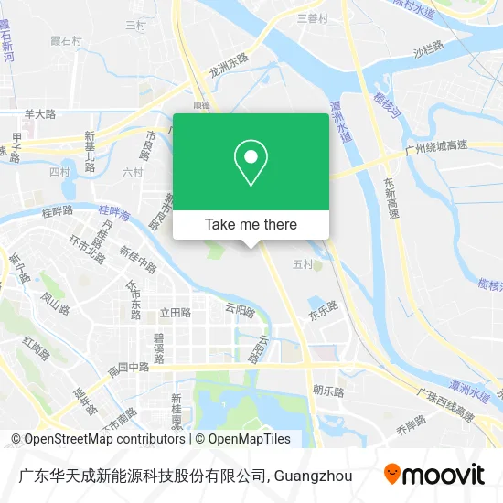 广东华天成新能源科技股份有限公司 map