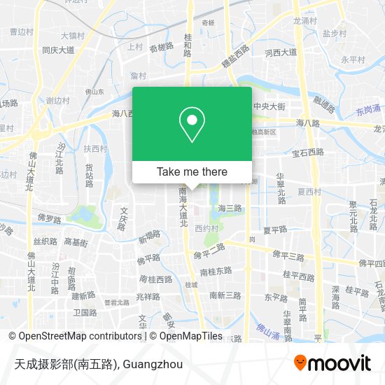 天成摄影部(南五路) map