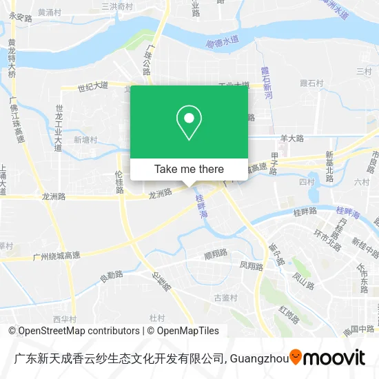 广东新天成香云纱生态文化开发有限公司 map