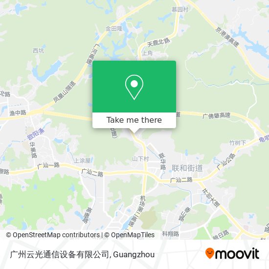 广州云光通信设备有限公司 map