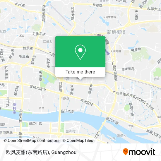 欧风麦甜(东南路店) map