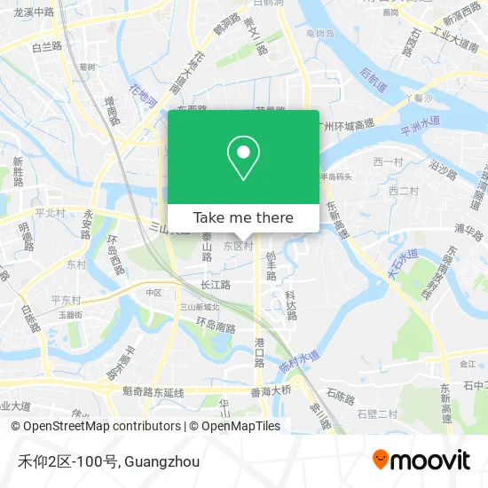 禾仰2区-100号 map