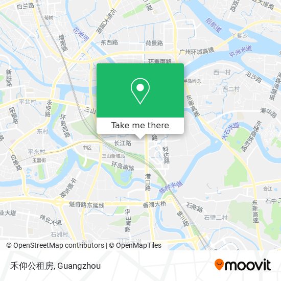 禾仰公租房 map