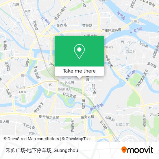 禾仰广场-地下停车场 map