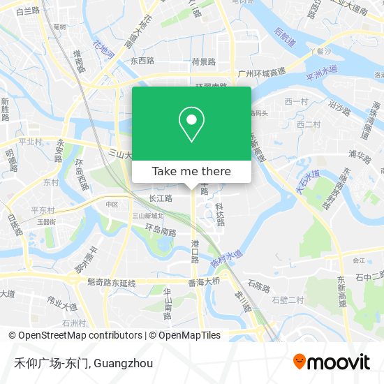 禾仰广场-东门 map