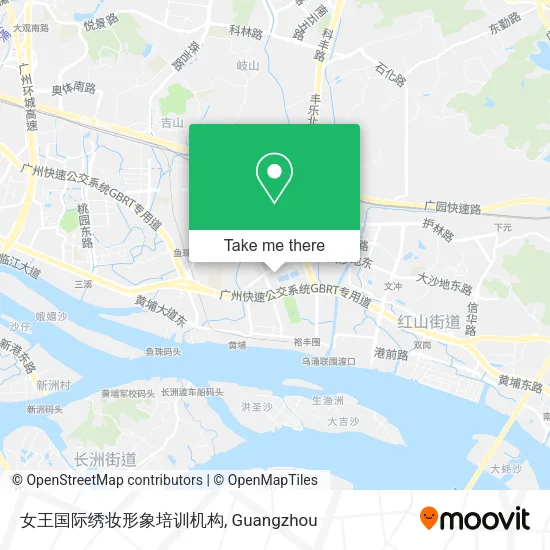 女王国际绣妆形象培训机构 map