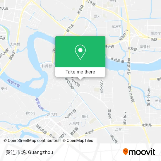 黄连市场 map