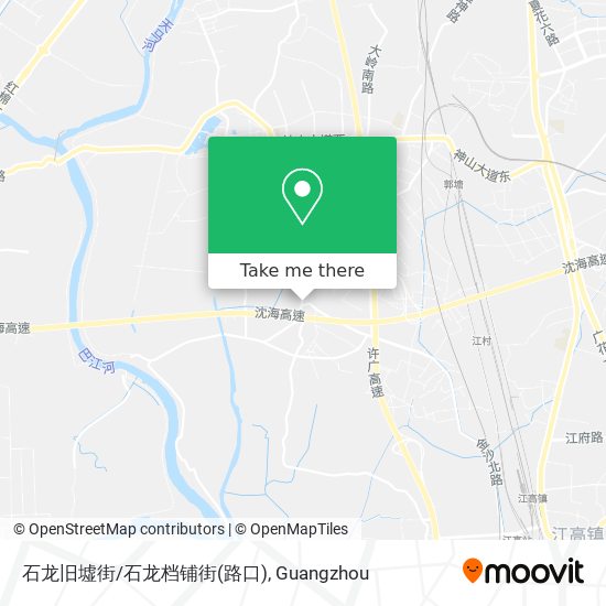 石龙旧墟街/石龙档铺街(路口) map