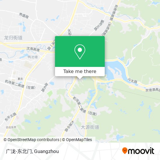 广泷-东北门 map