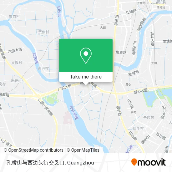 孔桥街与西边头街交叉口 map