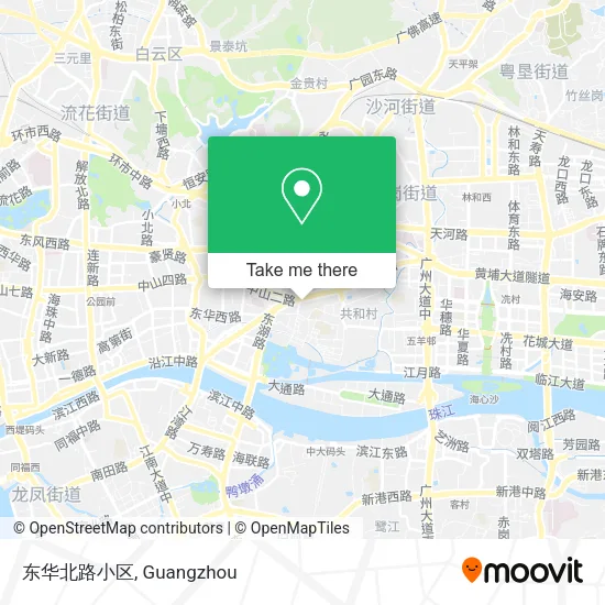 东华北路小区 map