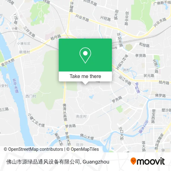 佛山市源绿品通风设备有限公司 map