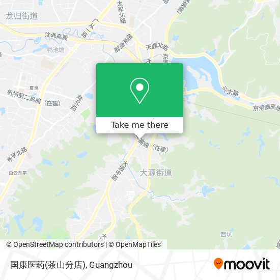 国康医药(茶山分店) map