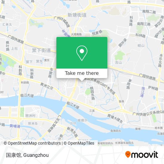国康馆 map