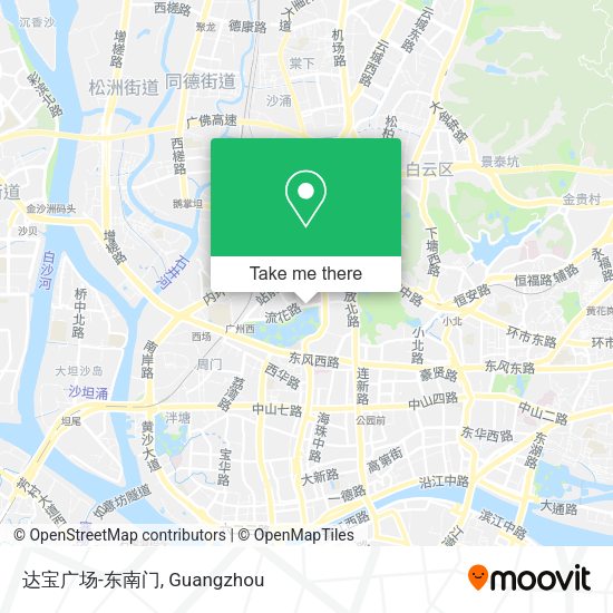 达宝广场-东南门 map