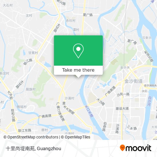 十里尚堤南苑 map