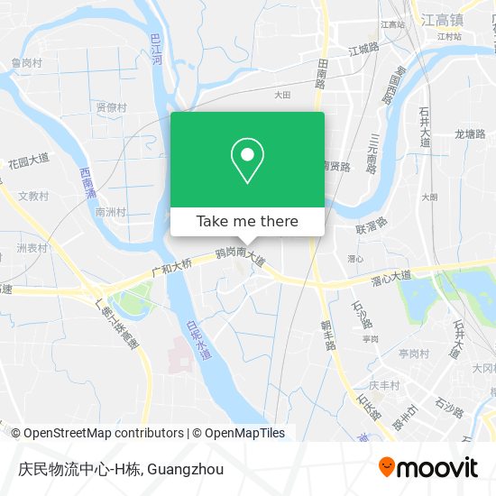 庆民物流中心-H栋 map