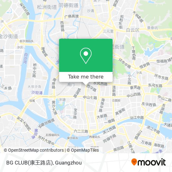 BG CLUB(康王路店) map