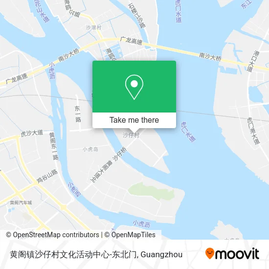 黄阁镇沙仔村文化活动中心-东北门 map