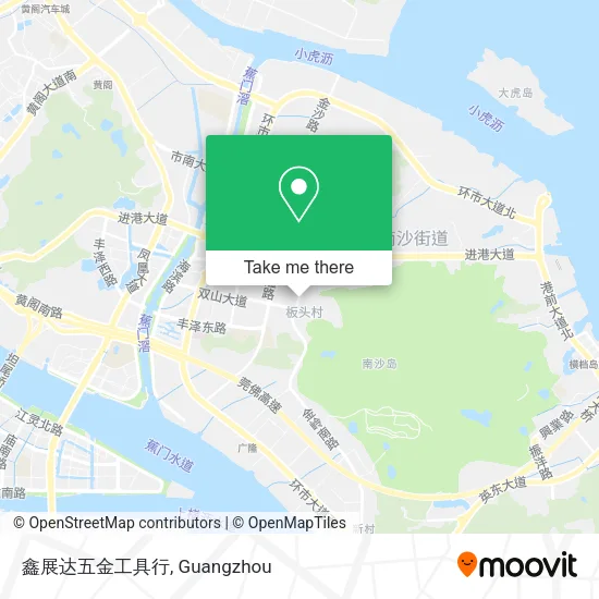 鑫展达五金工具行 map