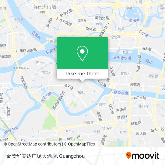 金茂华美达广场大酒店 map