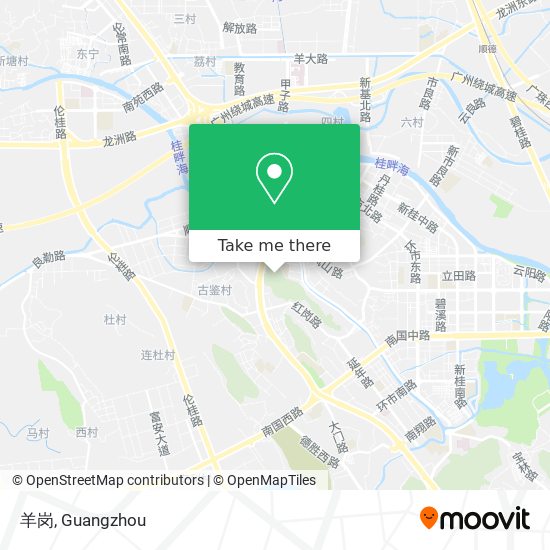 羊岗 map
