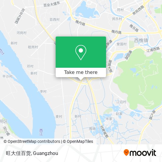 旺大佳百货 map