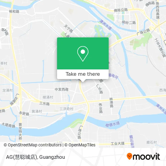 AG(慧聪城店) map