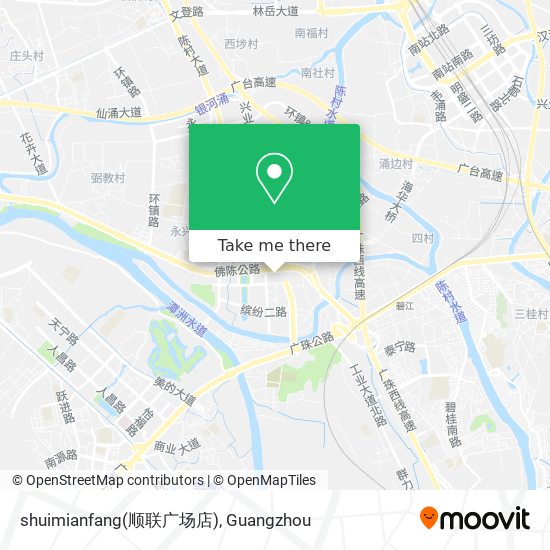 shuimianfang(顺联广场店) map