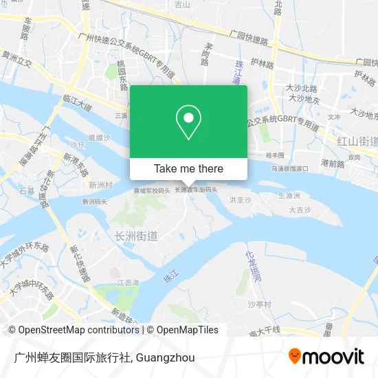 广州蝉友圈国际旅行社 map
