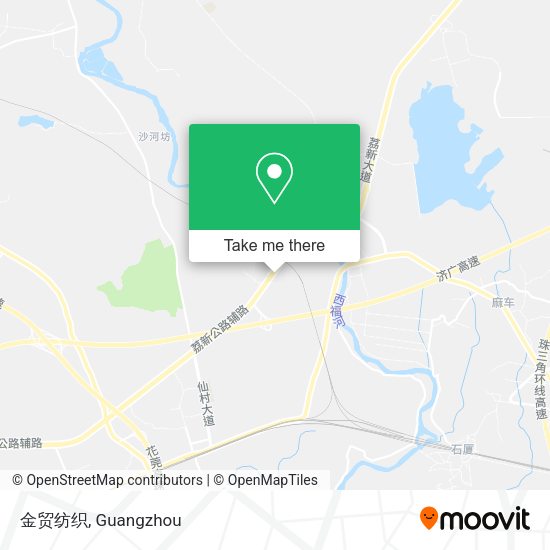 金贸纺织 map