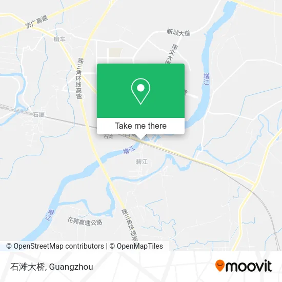 石滩大桥 map