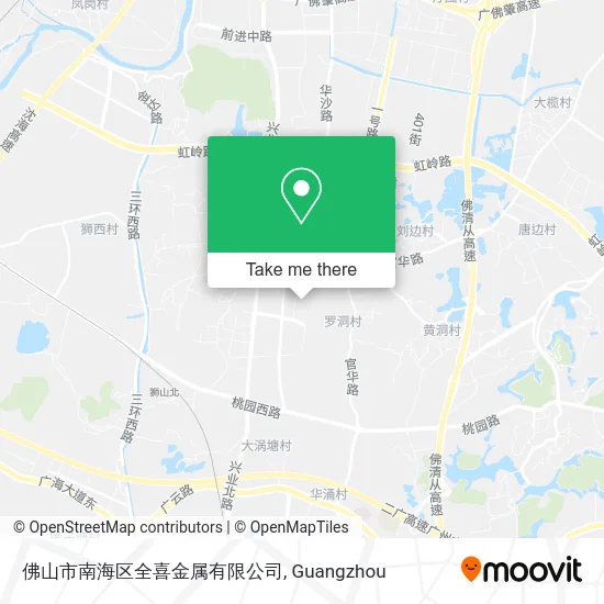 佛山市南海区全喜金属有限公司 map