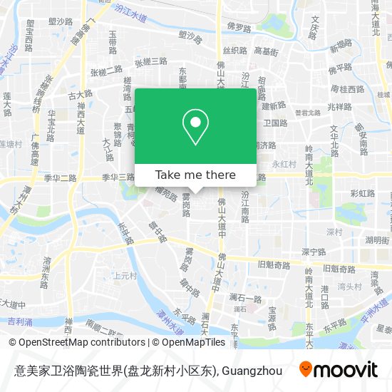 意美家卫浴陶瓷世界(盘龙新村小区东) map