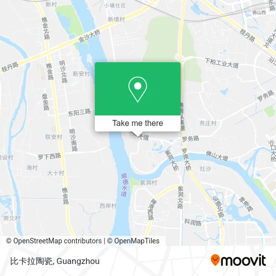 比卡拉陶瓷 map
