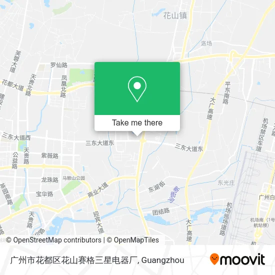 广州市花都区花山赛格三星电器厂 map