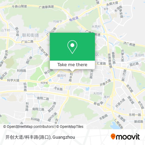 开创大道/科丰路(路口) map
