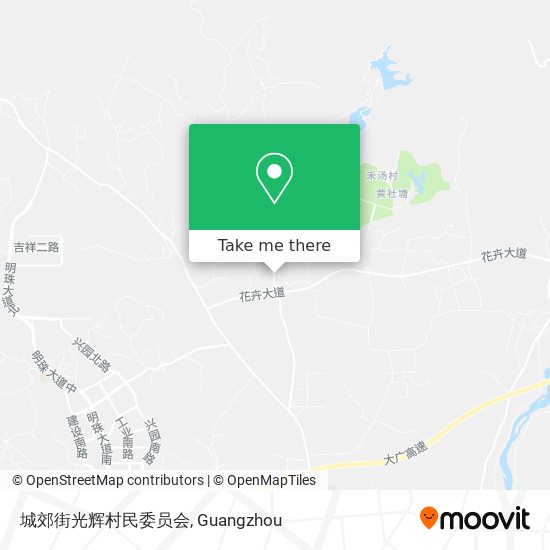 城郊街光辉村民委员会 map