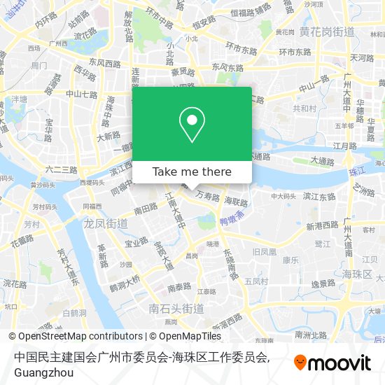 中国民主建国会广州市委员会-海珠区工作委员会 map