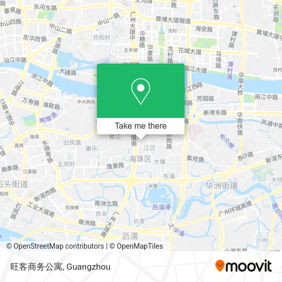 旺客商务公寓 map