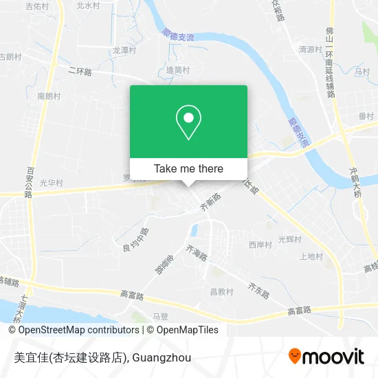 美宜佳(杏坛建设路店) map