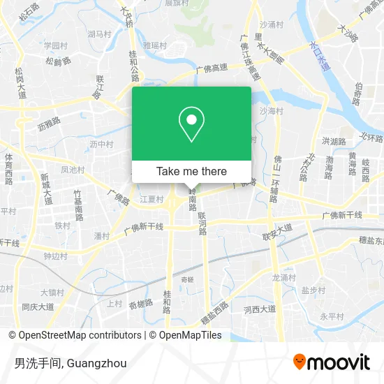 男洗手间 map