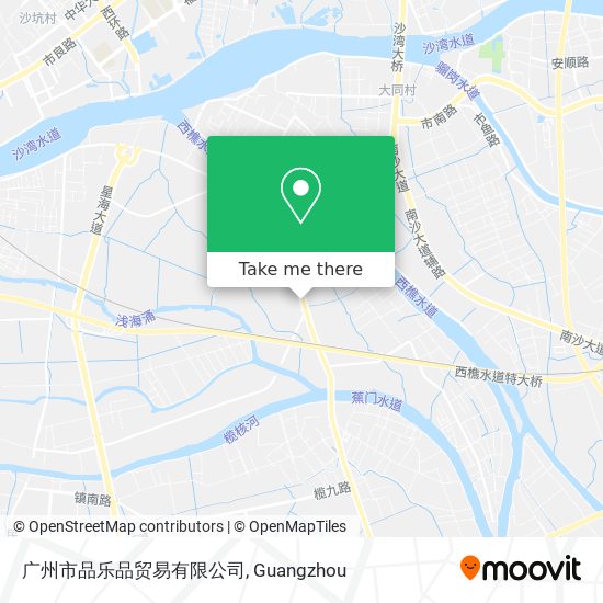 广州市品乐品贸易有限公司 map