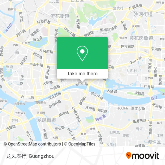 龙凤表行 map