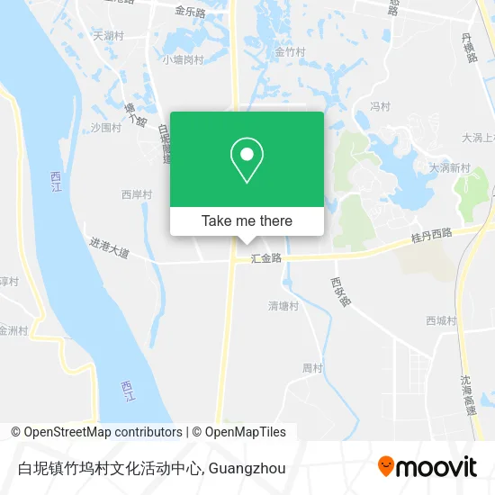 白坭镇竹坞村文化活动中心 map